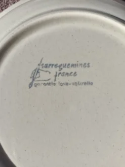 Ensemble Assiettes Sarreguemines