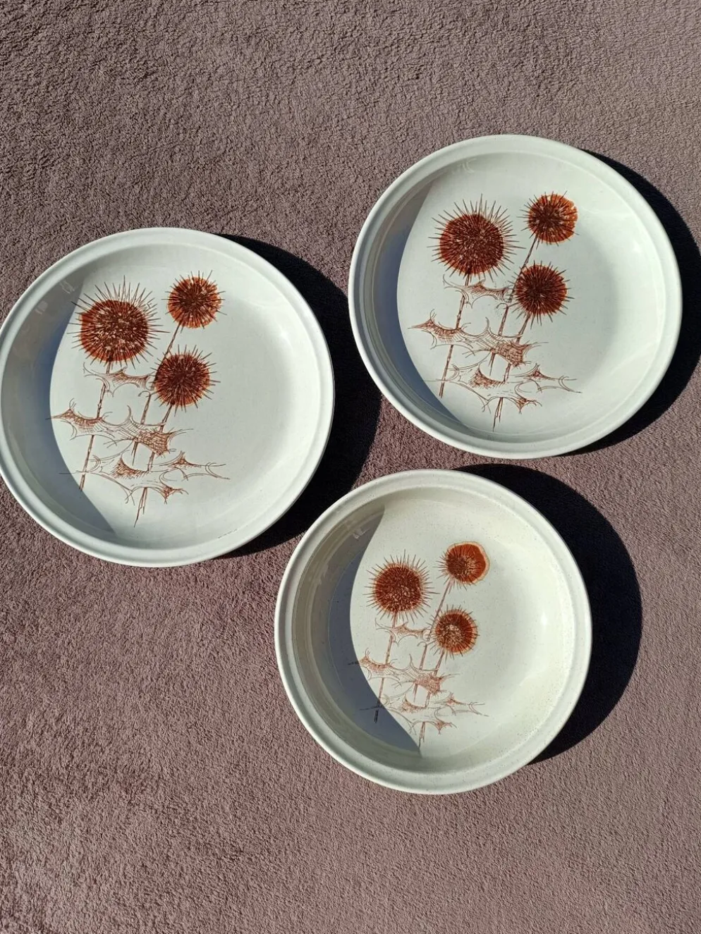 Ensemble Assiettes Sarreguemines