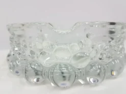 Ensemble Bolero Bubble de 12 pièces, en verre cristal transparent, Walther Glas, Allemagne, 197