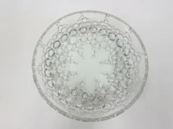 Ensemble Bolero Bubble de 12 pièces, en verre cristal transparent, Walther Glas, Allemagne, 197