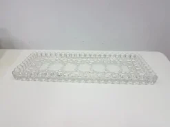Ensemble Bolero Bubble de 12 pièces, en verre cristal transparent, Walther Glas, Allemagne, 197