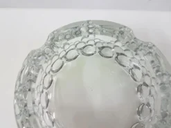 Ensemble Bolero Bubble de 12 pièces, en verre cristal transparent, Walther Glas, Allemagne, 197