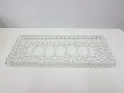 Ensemble Bolero Bubble de 12 pièces, en verre cristal transparent, Walther Glas, Allemagne, 197