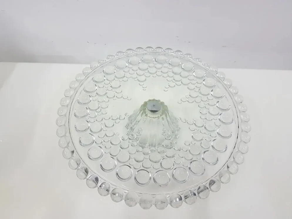 Ensemble Bolero Bubble de 12 pièces, en verre cristal transparent, Walther Glas, Allemagne, 197
