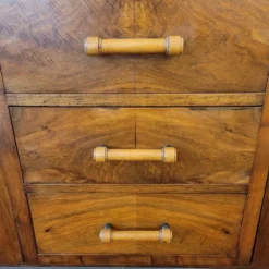 Ensemble bureau et bibliothèque art-déco