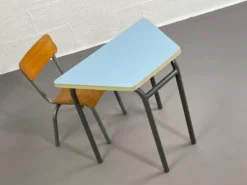 Ensemble bureau et chaise écolier Mullca