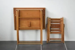 Ensemble bureau pupitre d’enfant et sa chaise pliants