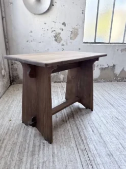 Ensemble chaise bureau brutaliste 1950