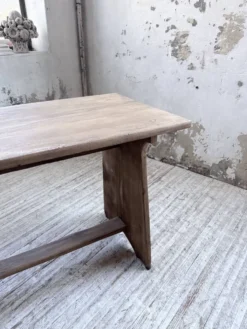 Ensemble chaise bureau brutaliste 1950