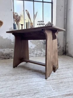Ensemble chaise bureau brutaliste 1950