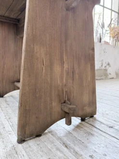 Ensemble chaise bureau brutaliste 1950