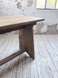 Ensemble chaise bureau brutaliste 1950