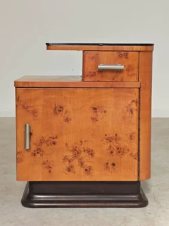 Ensemble coiffeuse et chevets Jindrich Halabala pour Up Zavody, 1950