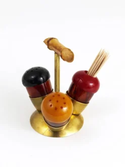 Ensemble condimentaire sel et poivre, Richard Rohac, Autriche, 1950s