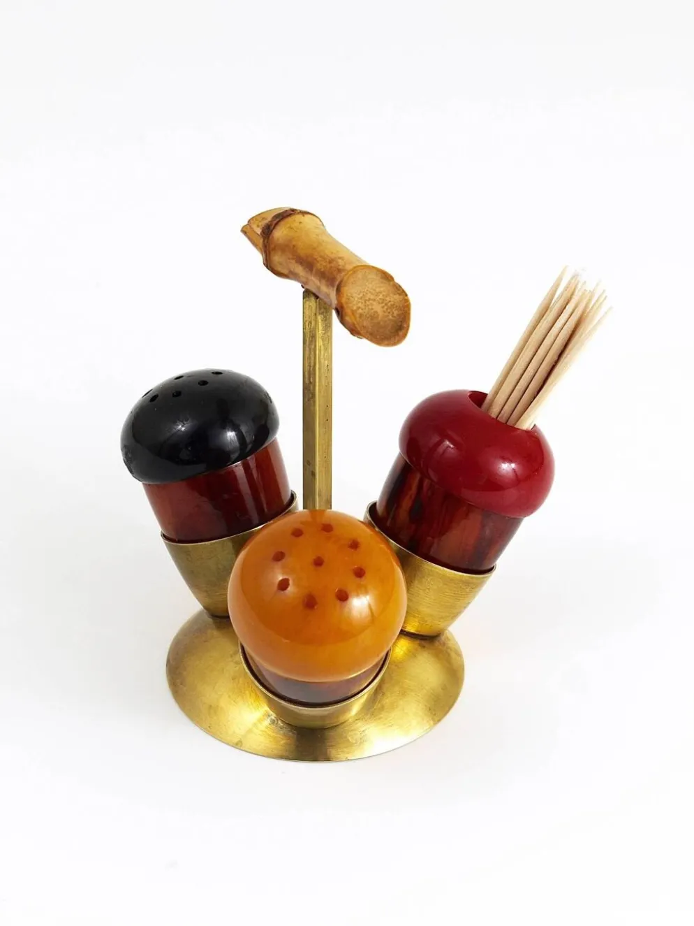Ensemble condimentaire sel et poivre, Richard Rohac, Autriche, 1950s