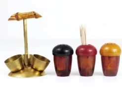 Ensemble condimentaire sel et poivre, Richard Rohac, Autriche, 1950s