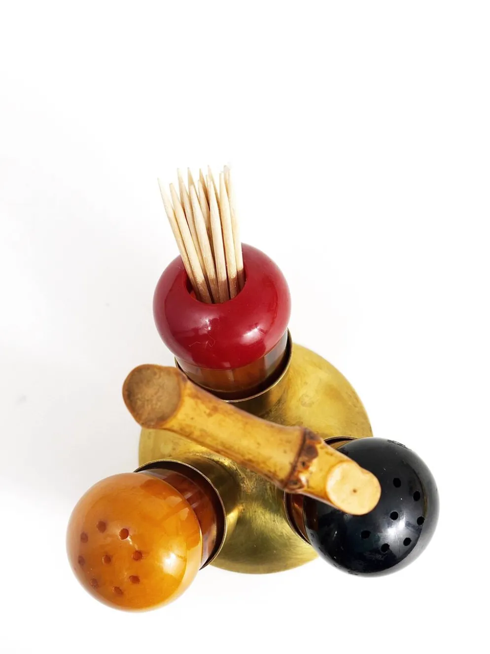 Ensemble condimentaire sel et poivre, Richard Rohac, Autriche, 1950s