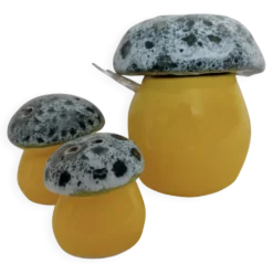 Ensemble à condiments faïence années 70