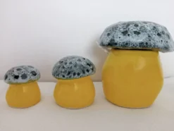 Ensemble à condiments faïence années 70