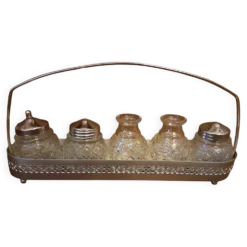 Ensemble condiments vintage