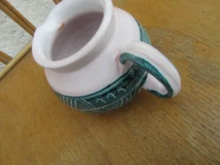 Ensemble céramique atelier montgolfier yvan roy - coquetier- pot- tasse