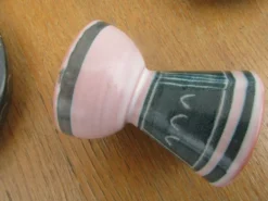 Ensemble céramique atelier montgolfier yvan roy - coquetier- pot- tasse