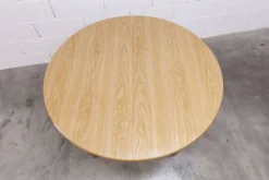 Ensemble Danois table transformable 114 cm /154 + 4 chaises moderniste 1970