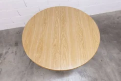 Ensemble Danois table transformable 114 cm /154 + 4 chaises moderniste 1970