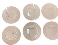 Ensemble d'assiettes à fondue