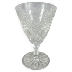 Ensemble de 6 anciens verres aperitif cristal taillé. Parfait état. SC