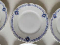 Ensemble de 7 assiettes à dessert Muller Selb