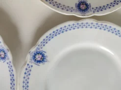 Ensemble de 7 assiettes à dessert Muller Selb