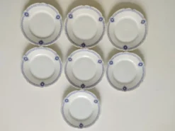 Ensemble de 7 assiettes à dessert Muller Selb