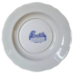 Ensemble de 5 assiettes en porcelaine de Sarreguemines