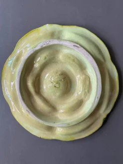 Ensemble de 6 assiettes à huîtres Vallauris