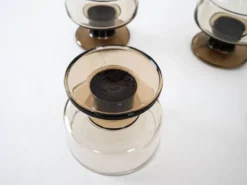 Ensemble de bols à dessert, design italien, années 1970, fabriqué en Italie.