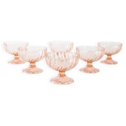 Ensemble de bols à dessert, design italien, années 1970, production : Italie
