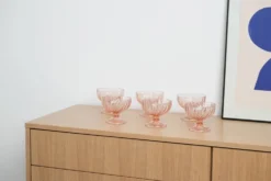 Ensemble de bols à dessert, design italien, années 1970, production : Italie
