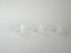 Ensemble de bols en verre, design italien, années 1970, production : Italie