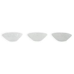 Ensemble de bols en verre, design italien, années 1970, production : Italie