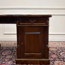 Ensemble de bureau anglais classique avec chaises de bureau