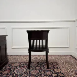 Ensemble de bureau anglais classique avec chaises de bureau