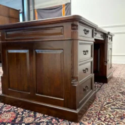 Ensemble de bureau anglais classique avec chaises de bureau
