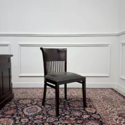 Ensemble de bureau anglais classique avec chaises de bureau