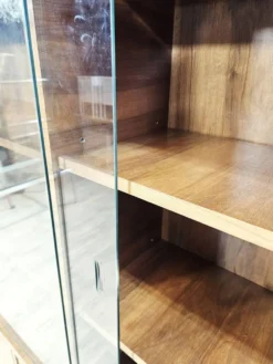 Ensemble de bureau exécutif monumental / Art Déco / Noyer / Années 1940.