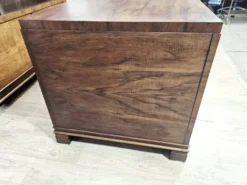 Ensemble de bureau exécutif monumental / Art Déco / Noyer / Années 1940.