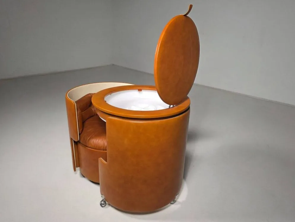 Ensemble de coiffeuse Dilly Dally par Luigi Massoni pour Poltrona Frau
