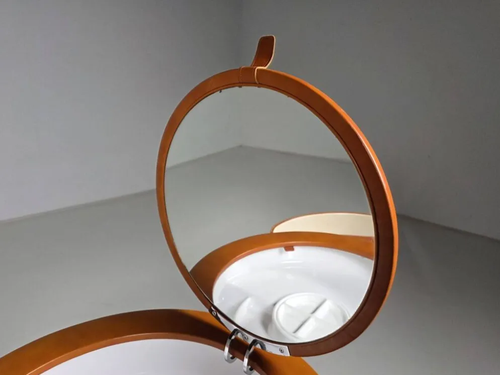 Ensemble de coiffeuse Dilly Dally par Luigi Massoni pour Poltrona Frau