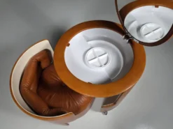 Ensemble de coiffeuse Dilly Dally par Luigi Massoni pour Poltrona Frau
