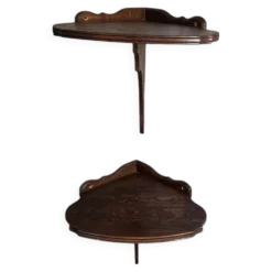 Ensemble de consoles murales d'angle françaises antiques, 1ère moitié des années 1900.